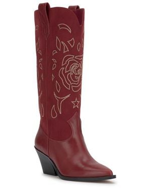 Jessica Simpson Zodra Western Boot - Red