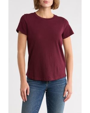 Madewell Vintage Crewneck Cotton T-Shirt - Red