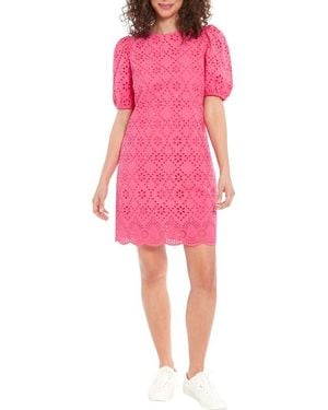 cotton-wool mock-neck mini sweater dress Magenta Mock Neck – PinkBlush Mom color:blue high boots for that Hat Floaty Mother Of