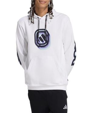 adidas X Overtime Don'T Be A Fan Later Graphic Hoodie - Gray