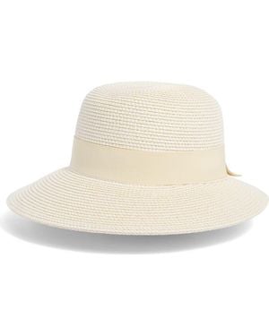 Nine West Wide Brim Framer Hat - Natural