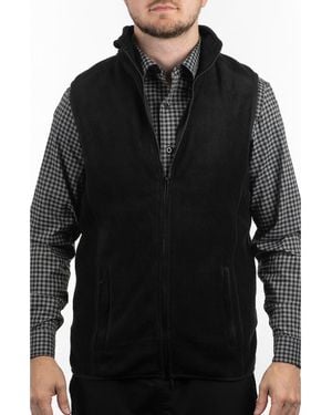 Burnside Polar Fleece Vest - Black