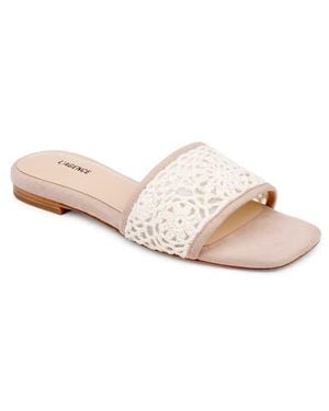 L'Agence Armelle Slide Sandal - Natural