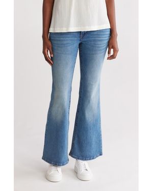 Lucky Brand Low Rise Flare Leg Jeans - Blue