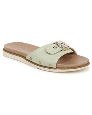 Dr. Scholls Nice Iconic Slide Sandal - Green