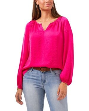 Vince Camuto Hammered Satin Blouse