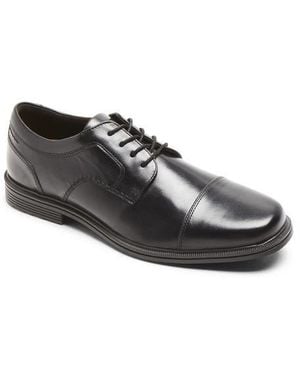 Rockport Robinsyn Waterproof Cap Toe Derby - Black