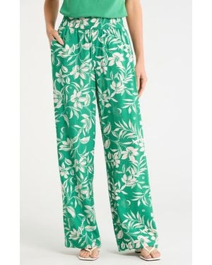 Sanctuary Retreat Wide Leg Pants - Green