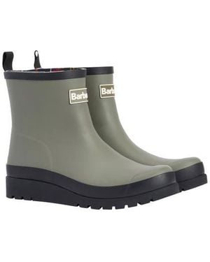 Barbour Portree Welly Rain Boot - Gray