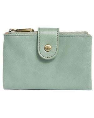 Hobo International Ray Leather Bifold Wallet - Green