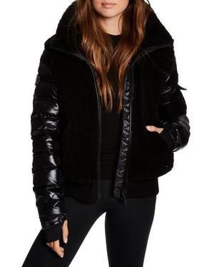Sam. Carson Water Repellent & Wind Resistant Down Puffer Jacket - Black