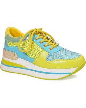 Ninety Union Dallas Platform Sneaker - Yellow