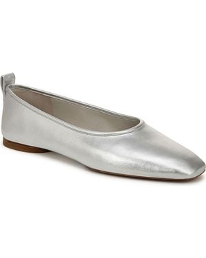 Vince Vivian Ballet Flat - White