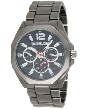 TRUE RELIGION Multifunction Bracelet Watch, 43Mm - Gray