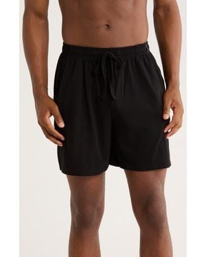 Tahari Ultimate Comfort Pajama Shorts - Black