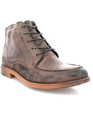 Roan Cass Distressed Leather Boot - Brown