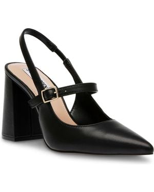 Steve Madden Maegan Pointed Toe Slingback Pump - Black