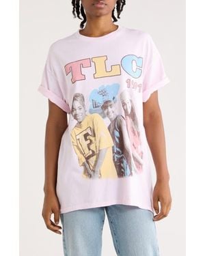Merch Traffic Tlc Graphic T-Shirt - Pink