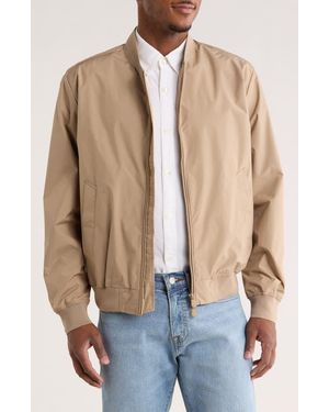 Save The Duck Lorenzo Water Resistant Bomber Jacket - Blue