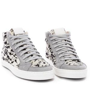 P448 Skate High Top Sneaker - White