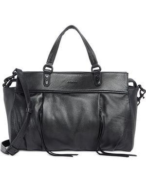 Aimee Kestenberg Low Key Luxe Satchel Bag - Black