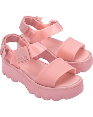 Melissa Kick Off Platform Sandal - Pink