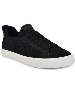 Nine West Lala Lace-Up Sneaker - Black