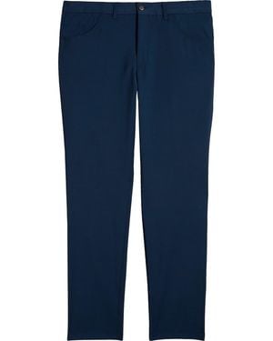 Jack Victor Sage Wool Blend Pants - Blue