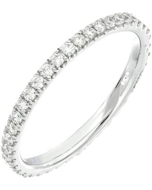 Bony Levy Diamond Stacking Ring - Metallic