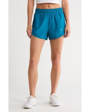 Nike Tempo Dri-Fit Mid-Rise 3-Inch Running Shorts - Blue