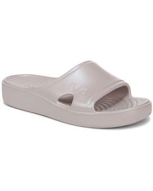 Ryka Soothe Slide Sandal - Gray