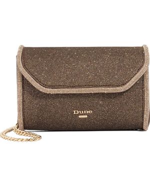 Dune Bellini Clutch - Brown