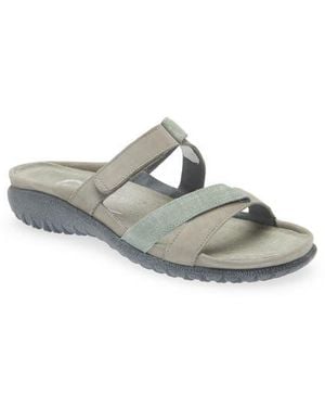Naot Tariana Slide Sandal - Gray