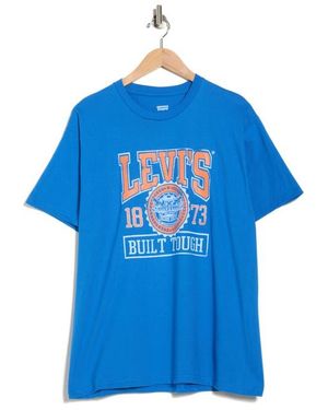 Levi's Relaxed Fit Logo Graphic T-Shirt - Blue