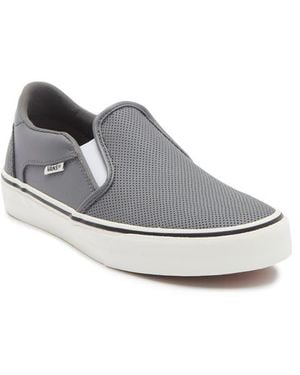 Vans Asher Deluxe Slip-On Sneaker - White