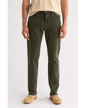 Lucky Brand 223 Straight Leg Cotton Stretch Jeans - Green