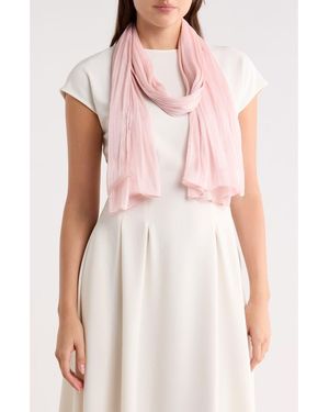 Steve Madden Embellished Oblong Scarf - Pink