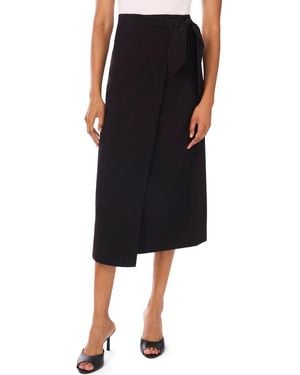 Ted Baker Wrap Midi Skirt - Black
