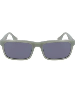 Converse Restore 54Mm Rectangular Sunglasses - Blue