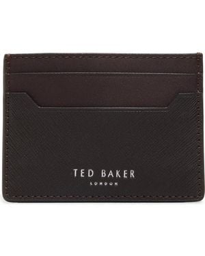 Ted Baker Cavendish Leather Card Case - Black