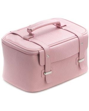 Bey-berk Travel Makeup Case - Pink