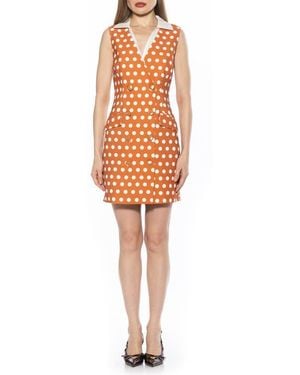 Alexia Admor Rune Vest Dress - Orange