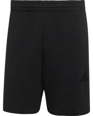 adidas Fleece Training Shorts - Black
