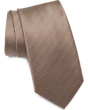 Nordstrom Rack Avalon Micro Print Tie - Brown