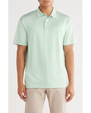 Callaway Golf® Fine Line Stripe Polo - Green