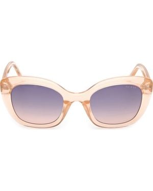 Guess Square Sunglasses - Pink