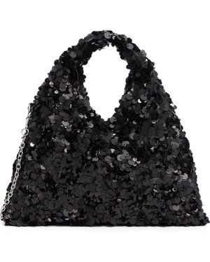 Jessica Mcclintock Fern Sequin Clutch - Black