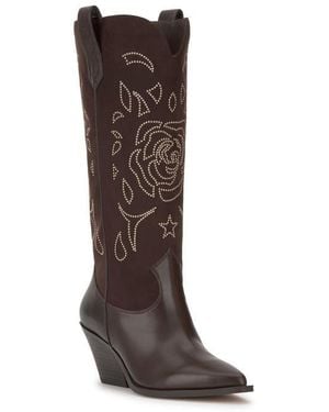 Jessica Simpson Zodra Western Boot - Brown