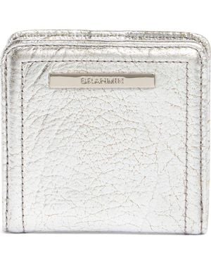 Brahmin Jane Leather Wallet - White