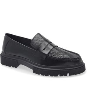 Steve Madden Zarco Penny Loafer - Black